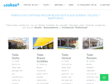 Tablet Screenshot of lookea.com.ar